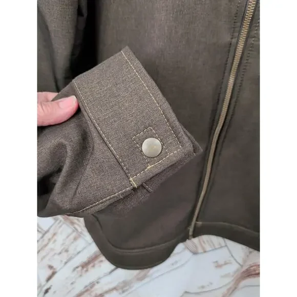 Kuhl Impakt Jacket  Espresso Brown Wind Resist Soft Shell - Picture 6 of 10